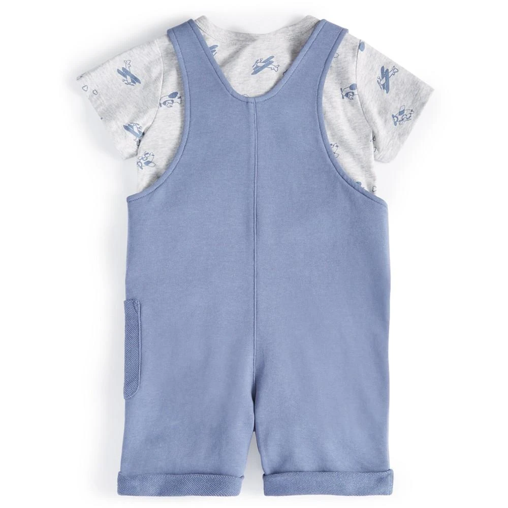 First Impressions Baby Boys Airplane T Shirt and Shortall, 2 Piece Set, Created for Macy's 2