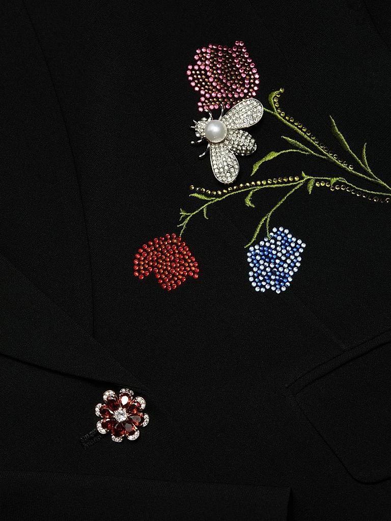 Cinq à Sept Whispering Vines Cheyenne Floral Blazer 7