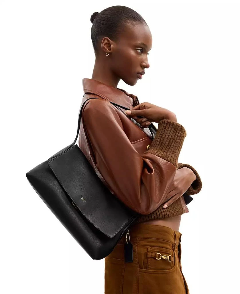 Coach Chelsea Medium Leather Slim Shoulder Bag 30 2