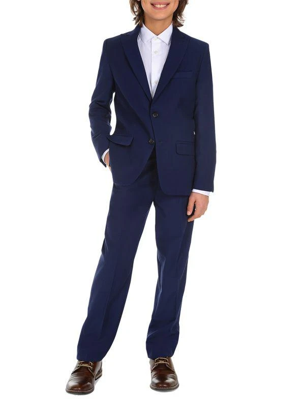 Calvin Klein Little Boy's 2-Piece Stretch Performance Suit 3