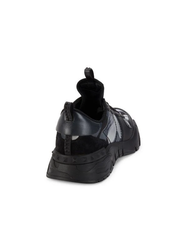 Valentino Camouflage Rockstud Sneakers 3