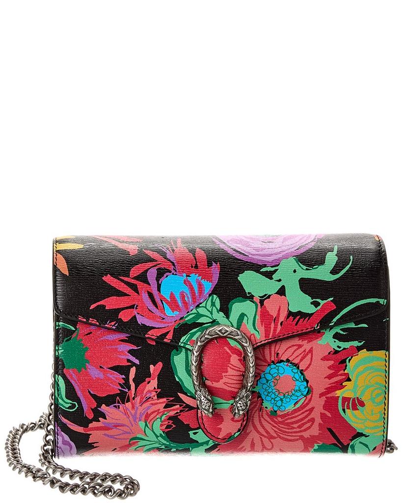 Gucci Dionysus Mini Leather Wallet On Chain