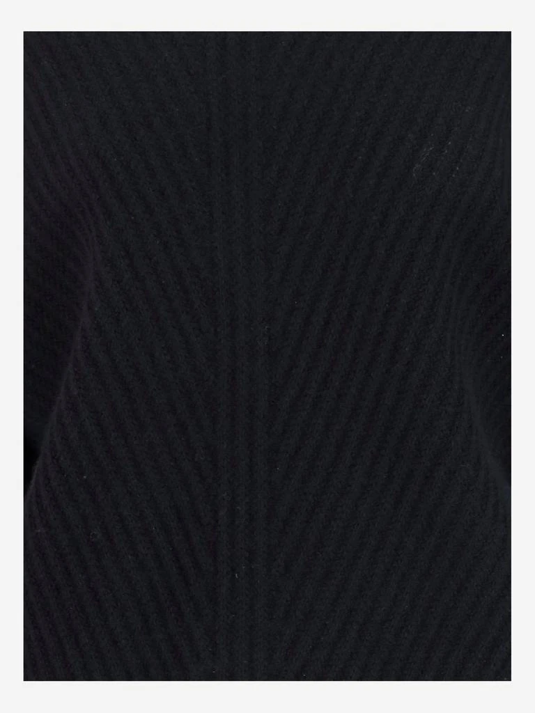 Allude Allude V-Neck Ribbed Sweater 3