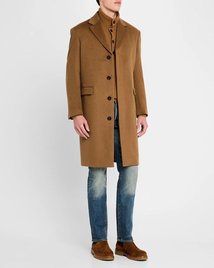 Cardinal of Canada Men's Mercer Cashmere Topcoat 4