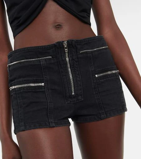 Isabel Marant Lary low-rise denim shorts 4