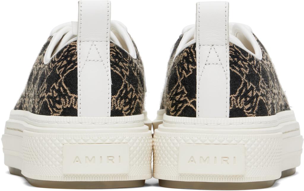 ★AMIRI★ ホワイト＆ブラック MA Quad スニーカー MA QUAD DEBOSSED NUBUCK MA-1 - Black | AMIRI