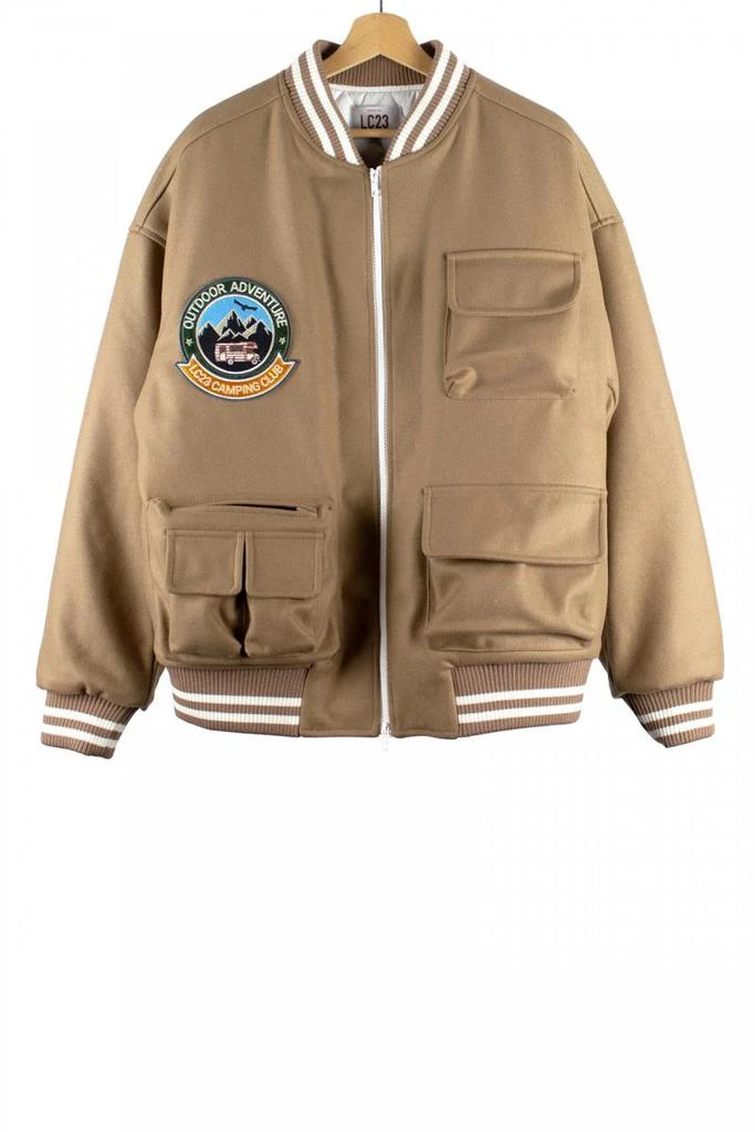 Lc23 Lc23 Multipocket Wool Varsity Jacket Clothing 1