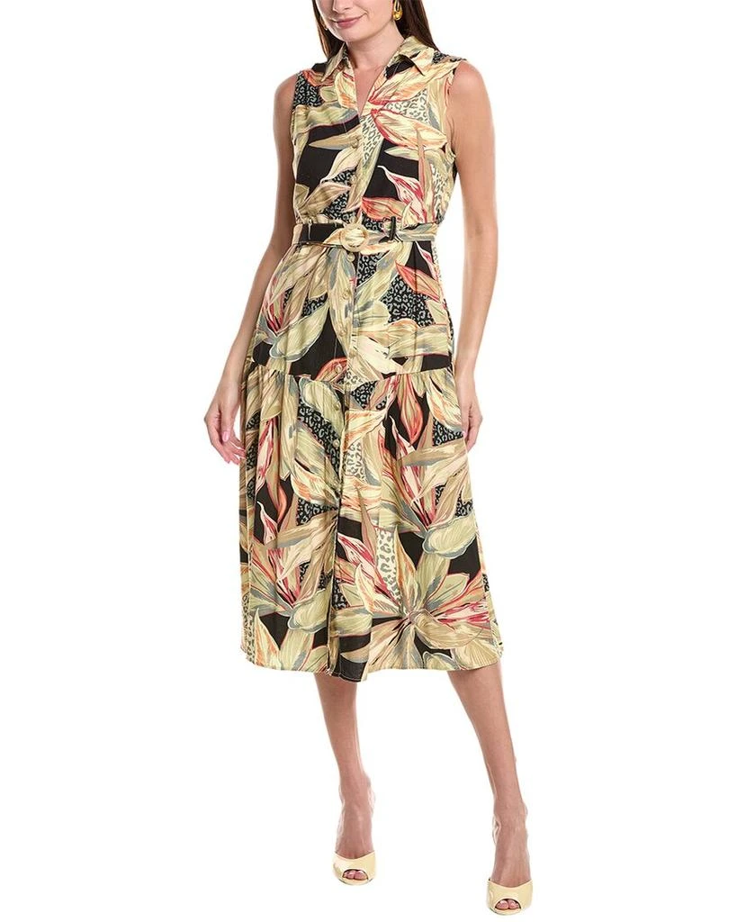 women's linen mini dress Annalissa Linen Mini Dress main image 1