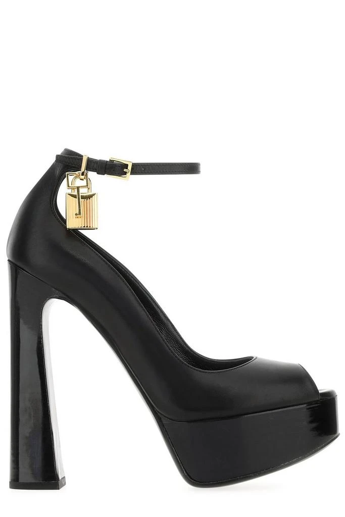 Tom Ford Tom Ford Padlock Embellished Heeled Sandals 1
