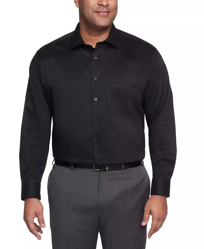 Van Heusen Big Men's Ultra Wrinkle Free Solid Dress Shirt 1