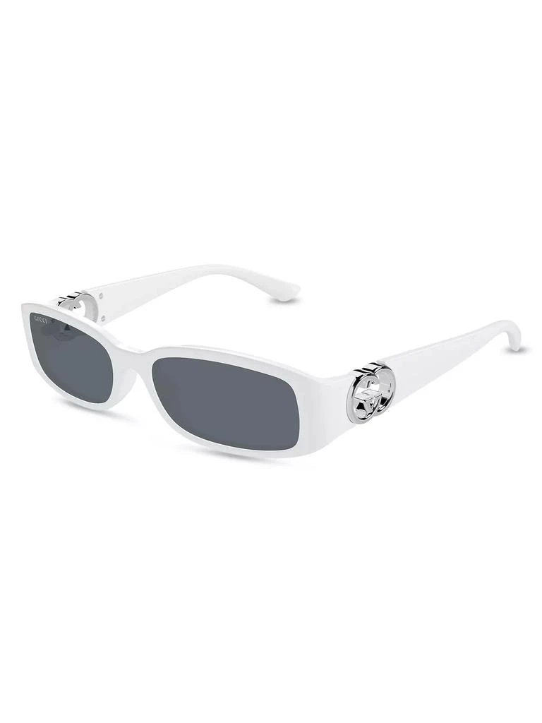 Gucci Hailey 54MM Rectangular Sunglasses 1