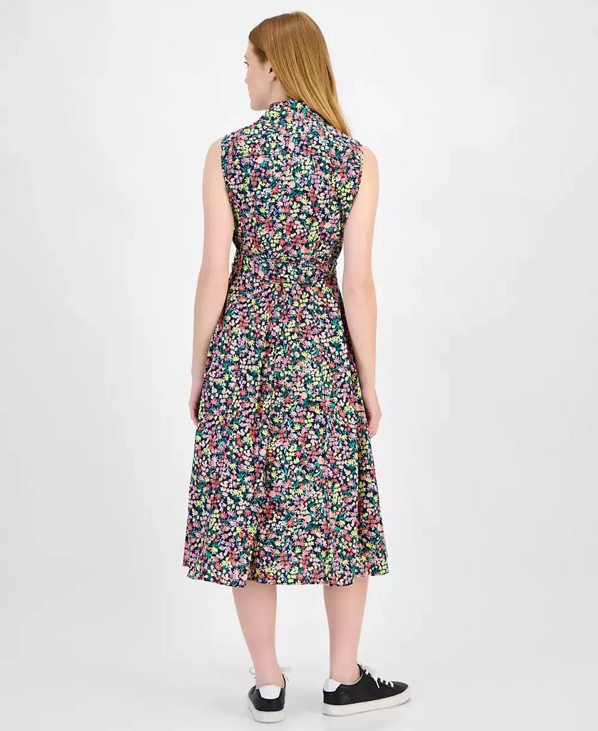 Tommy Hilfiger Women's Floral Lace-Trim Shirtdress - Dresses & Skirts -  Free Shipping - BeyondStyle