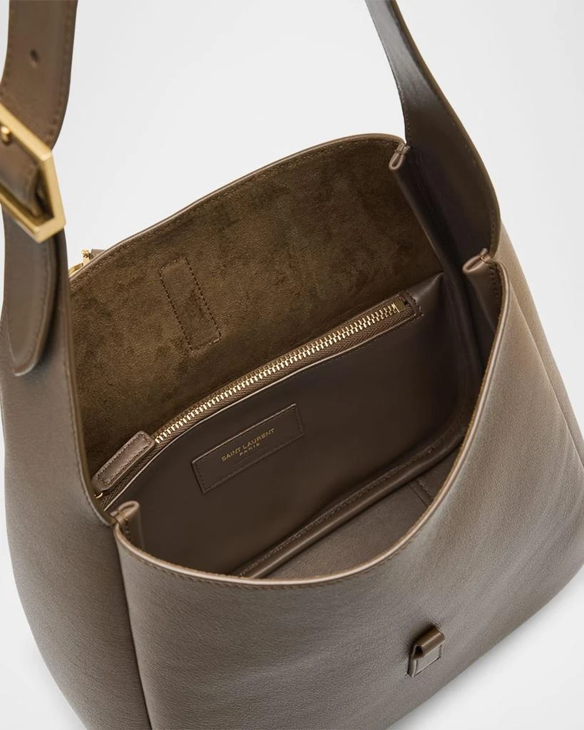 Yves Saint Laurent Le 5 A 7 YSL Small Hobo in Smooth Supple Leather 4