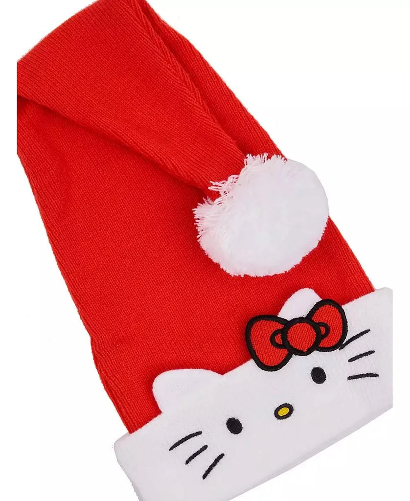 Hello Kitty Men's Face Embroidery Cuff Acrylic Santa Hat 5