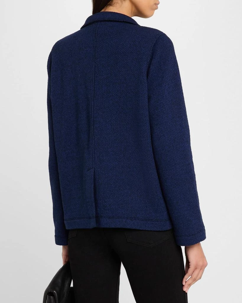 Eileen Fisher Petite Organic Cotton Twisted Terry Jacket 3