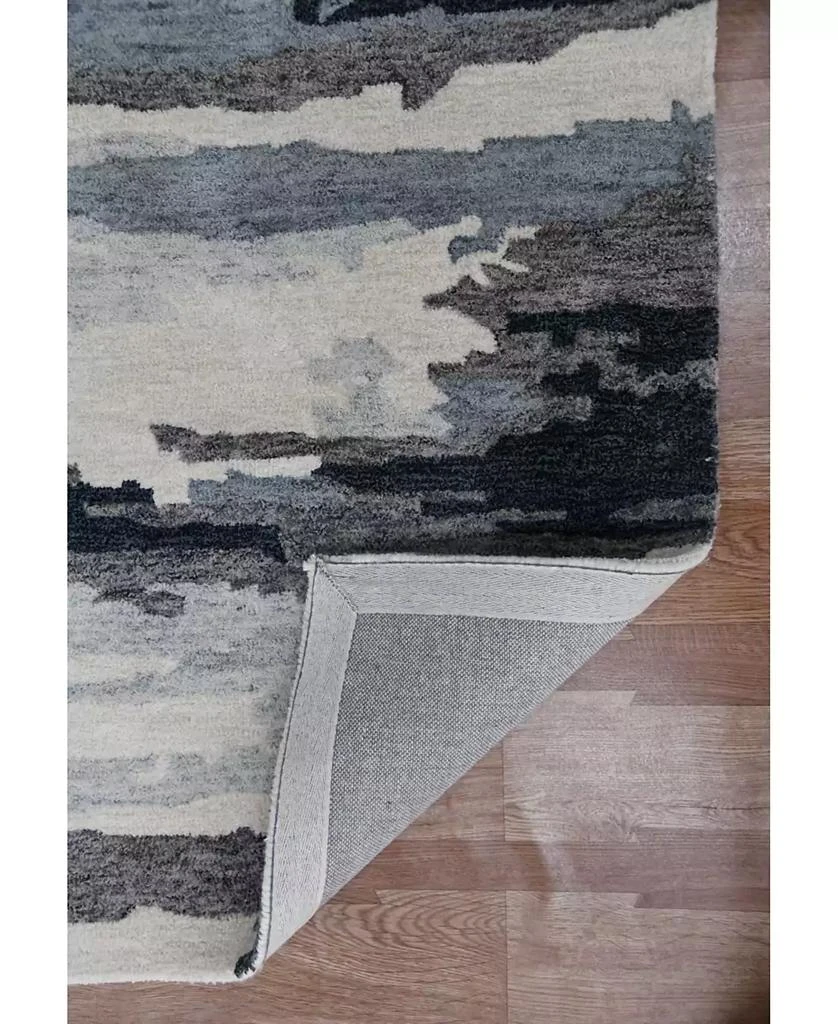 Amer Rugs CLOSEOUT! Abstract ABS-6 Onyx 5' x 8' Area Rug 6