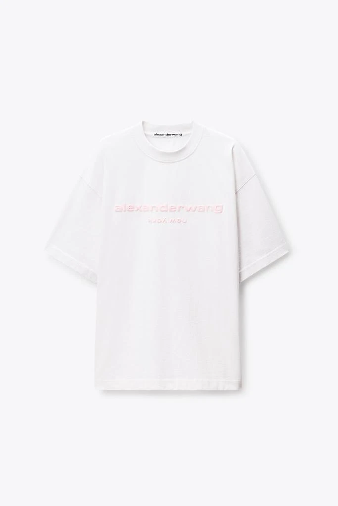 Alexander Wang Puff Logo Short Sleeve Tee 2