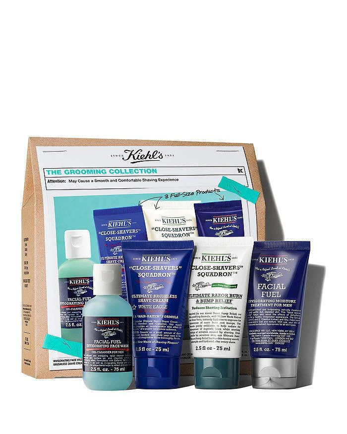 Kiehl's Grooming Regimen Men's Skincare Set ($88 value) 1