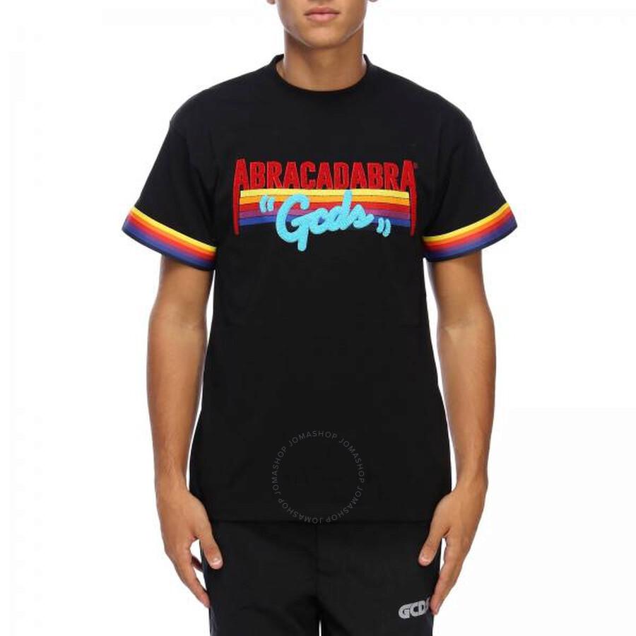 GCDS Men's Black Abracadabra T-Shirt