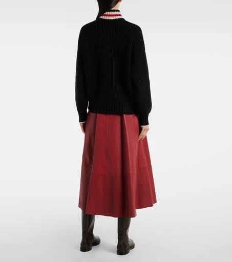 Brunello Cucinelli Wool half-zip sweater 3