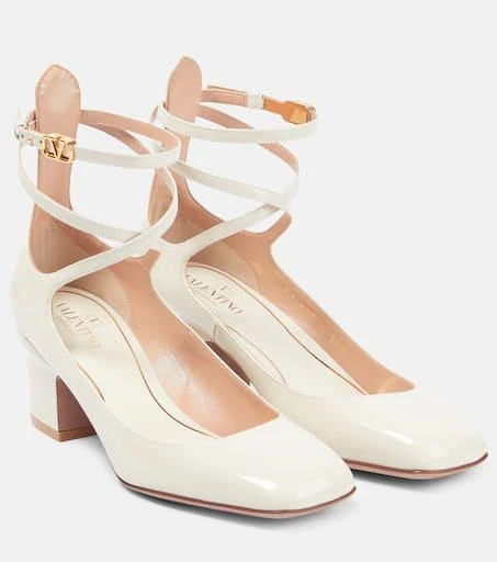 Valentino Tan-Go patent leather pumps 1