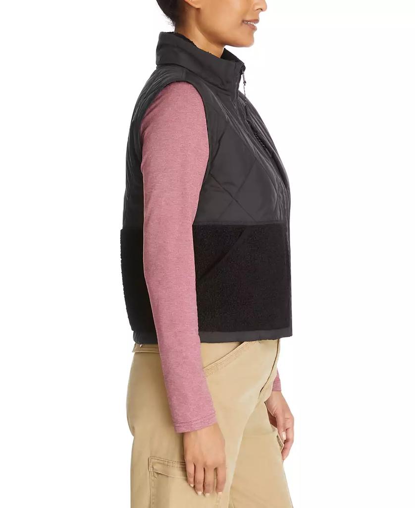 BASS OUTDOOR Women's Mixed-Media Zip-Front Campfire Vest