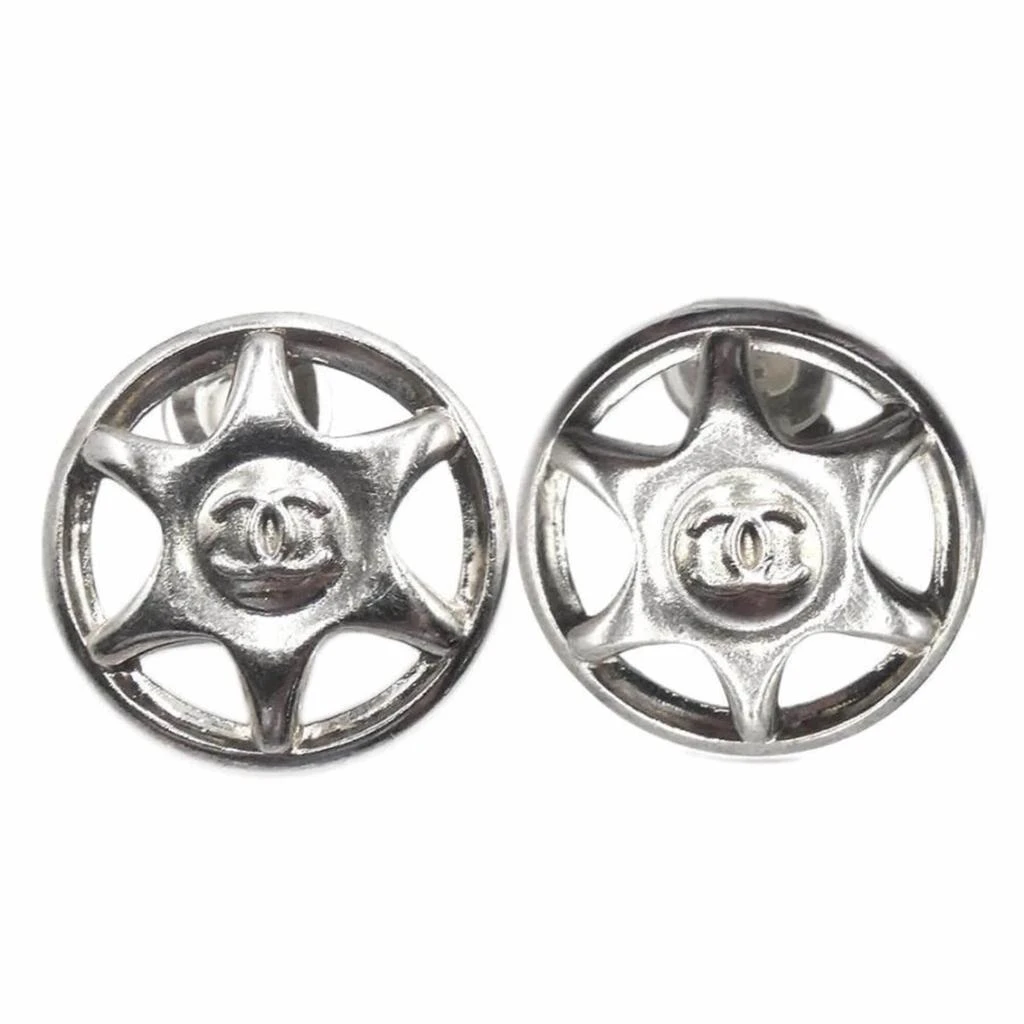 Chanel gold Plating Clip Earrings (Pre-Owned)
