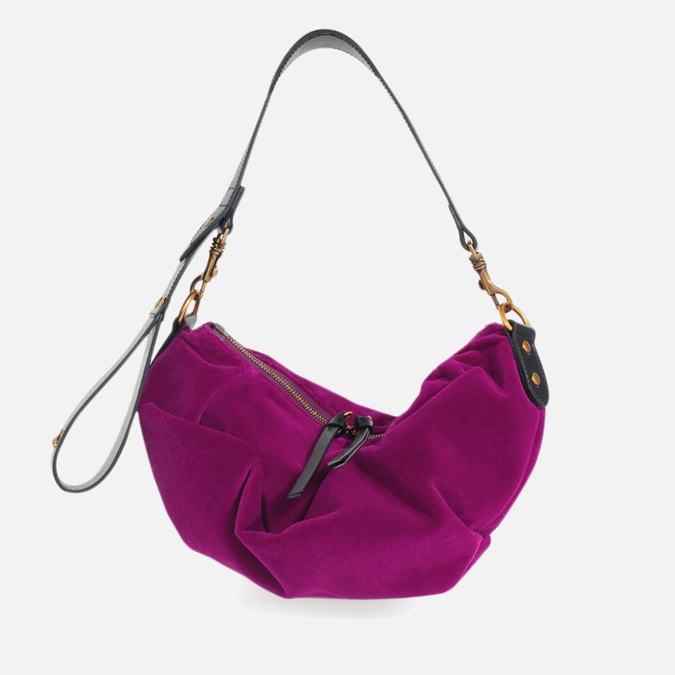 Vivienne Westwood Vivienne Westwood Agnes Small Velvet Shoulder Bag