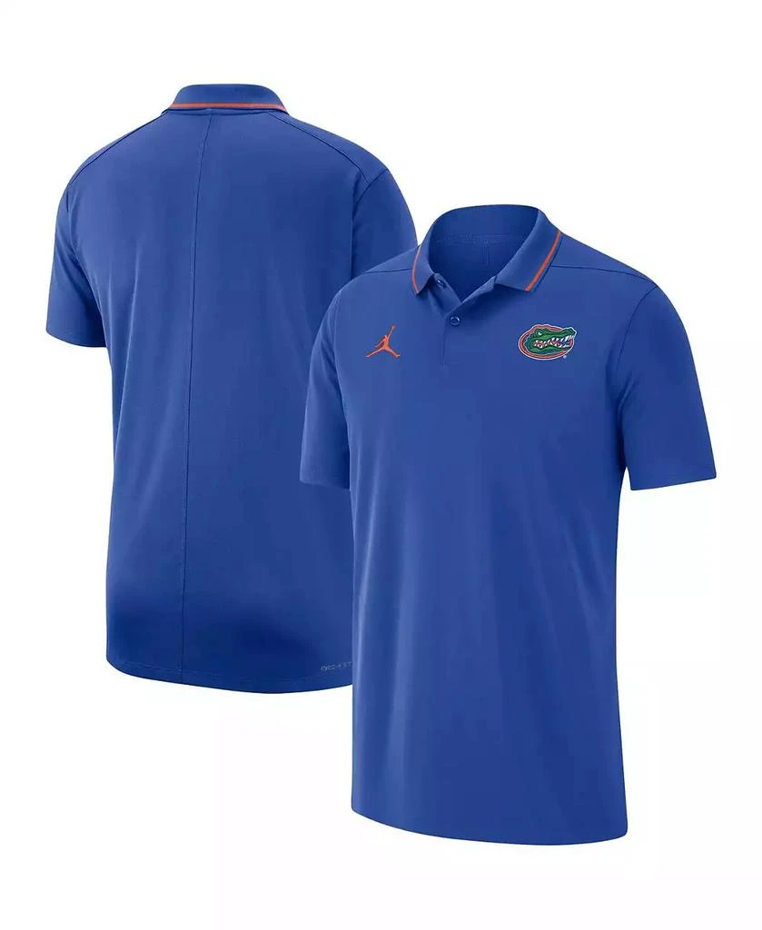 Jordan Men's Royal Florida Gators Coaches Performance Polo Shirt 2