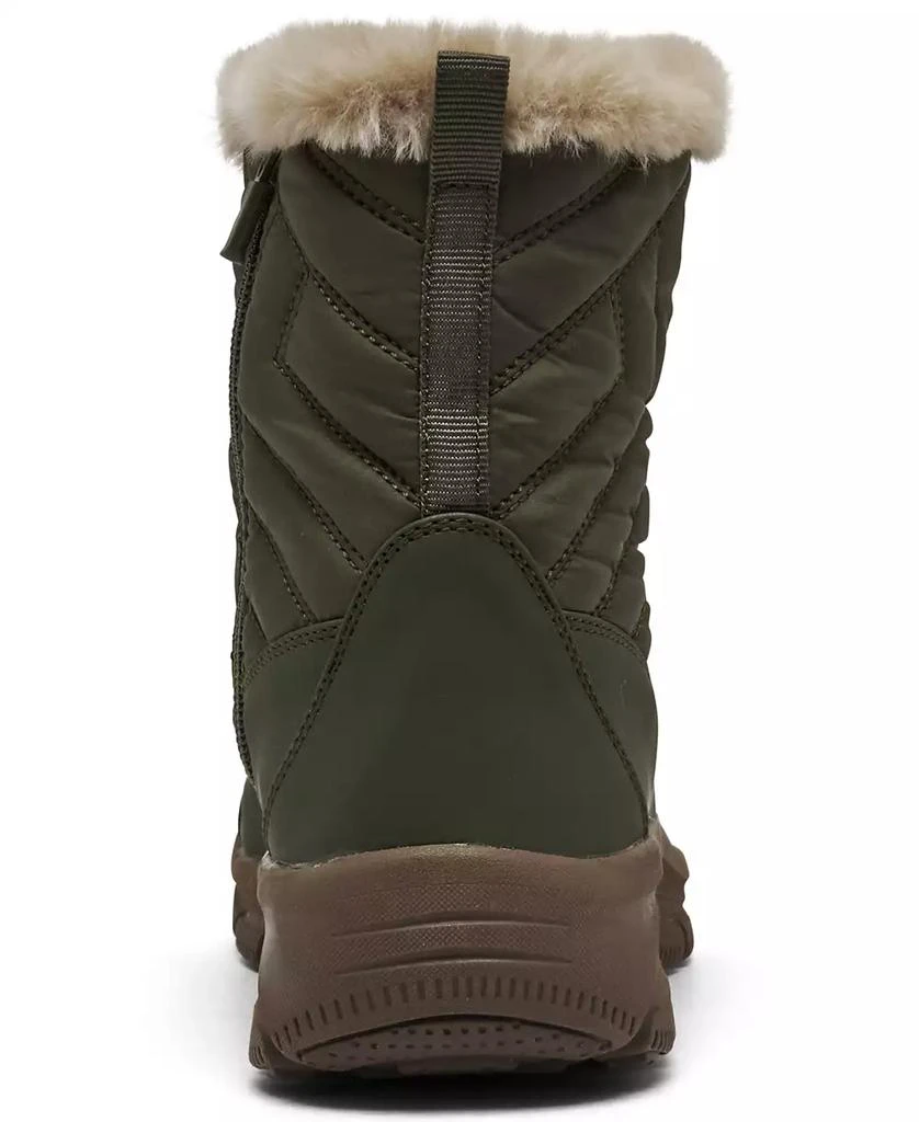 SKECHERS Women's Relaxed Fit: Easy Going - Game Hour Air-Cooled Memory Foam Winter Boots from Finish Line 4