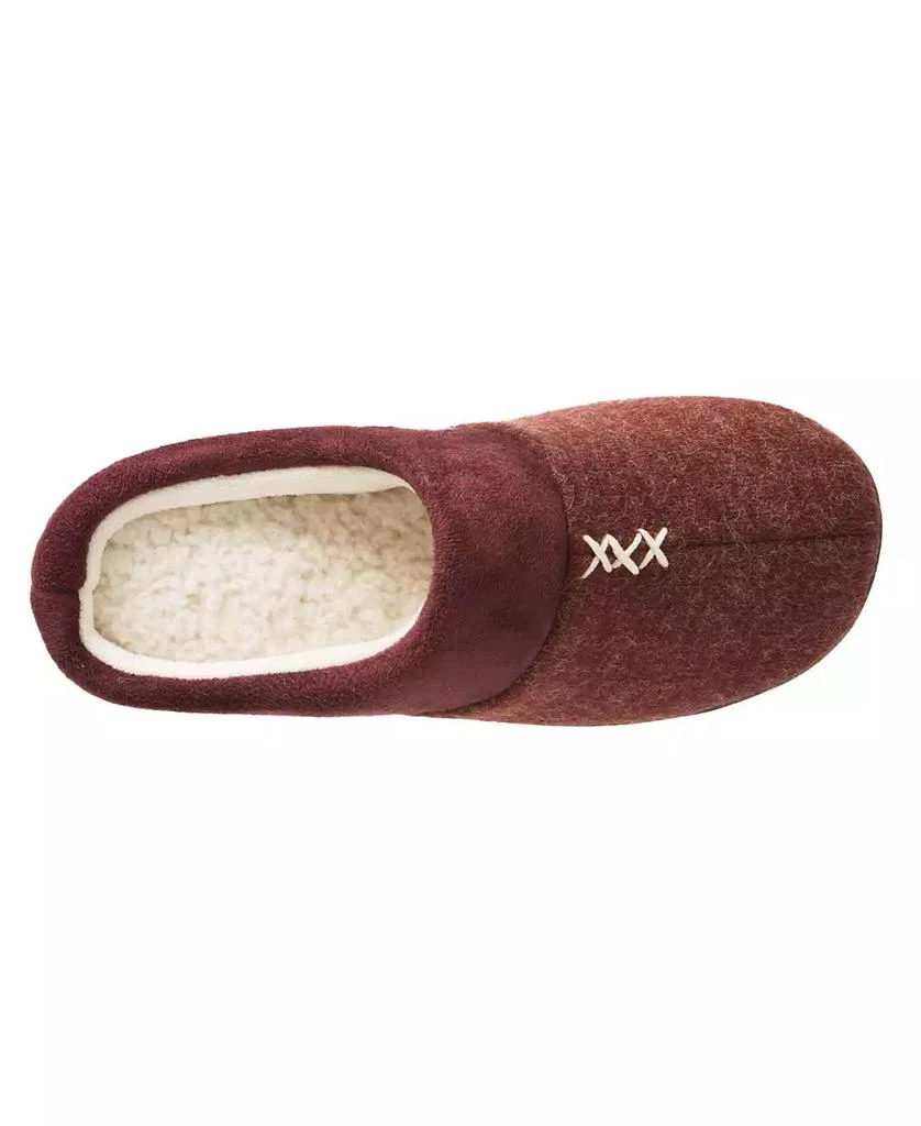 Isotoner Signature Women's Microsuede Knit Marisol Hoodback Slippers 4