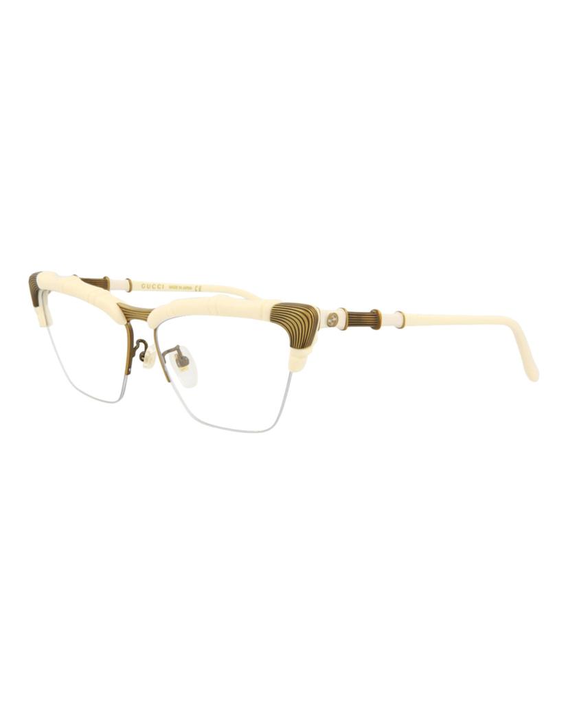 Gucci Cat Eye-Frame Injection Optical Frames