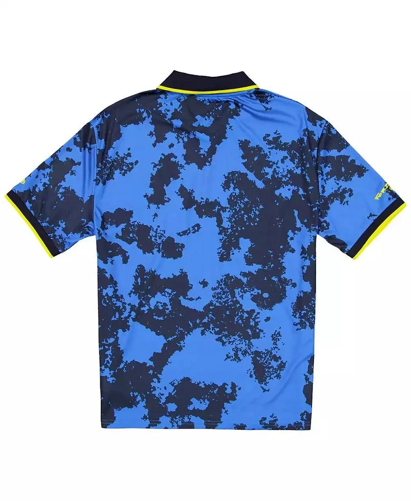 New Era Men's Blue Red Bull Racing Graphic Collared Soccer Shirt 3