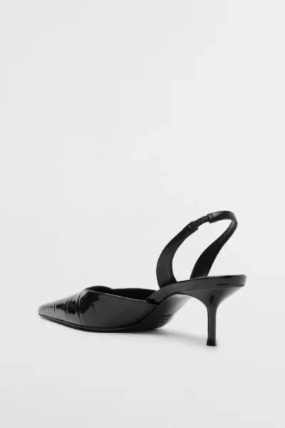 Schutz Schutz Paola Leather Mid Kitten Heel 5
