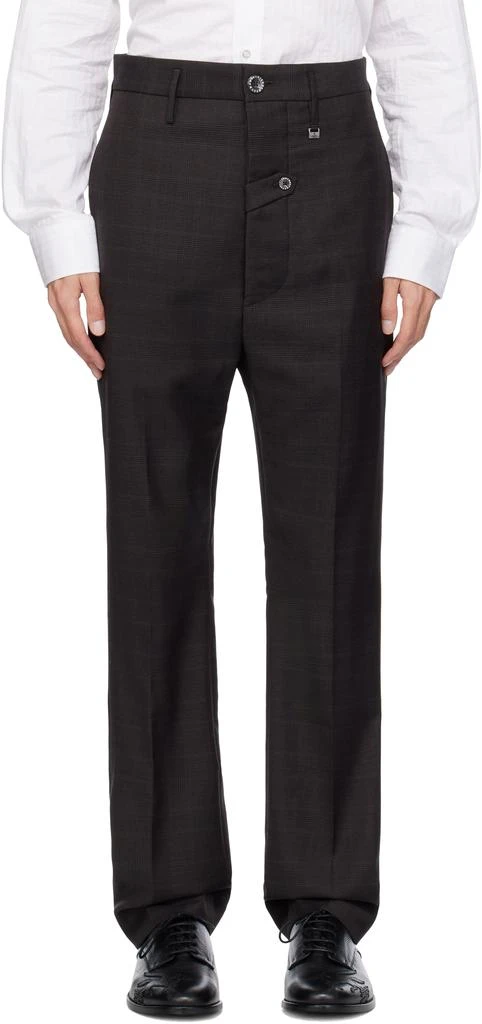 Vivienne Westwood Brown Pull Down Trousers 1