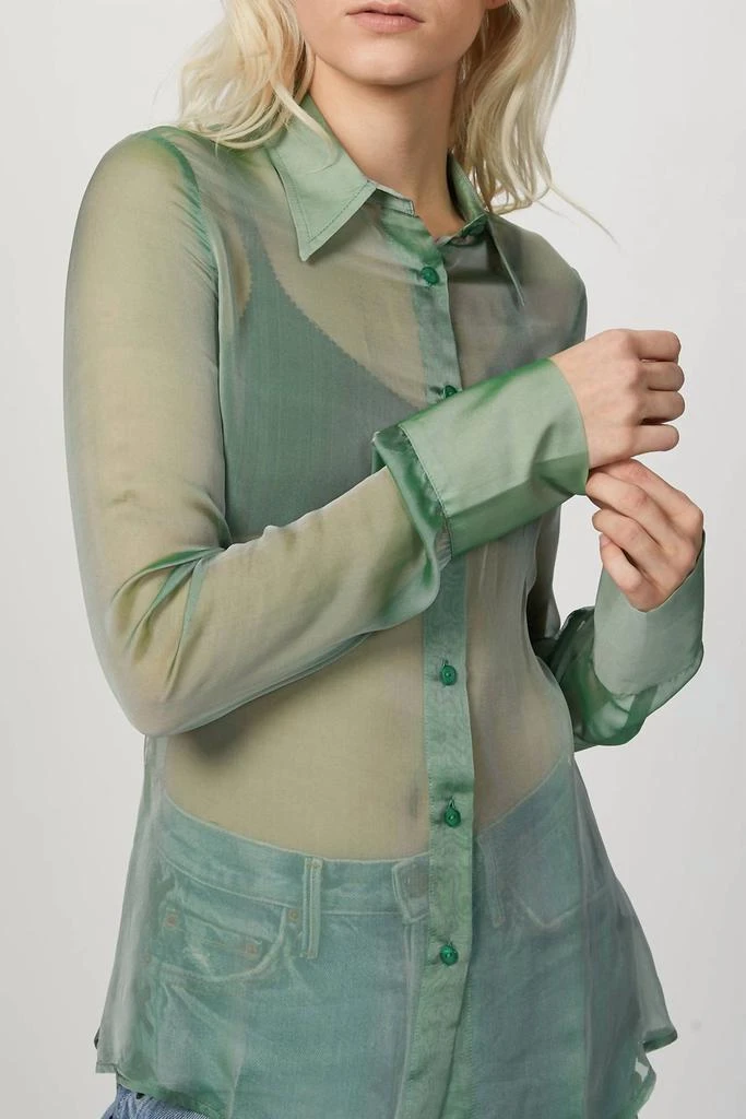 GEORGIA ALICE CHIFFON SLIM SHIRT 6