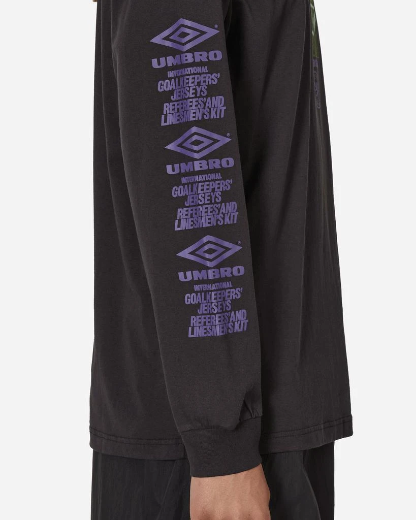 Umbro Graphic Longsleeve T-Shirt Black 5