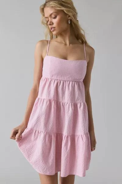 Kimchi Blue Kimchi Blue Zosia Tiered Babydoll Mini Dress 1