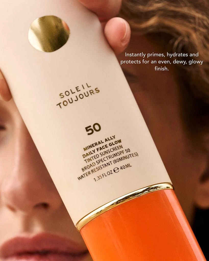 SOLEIL TOUJOURS Mineral Ally Daily Face Glow Tinted SPF 50, 1.3 oz. 3