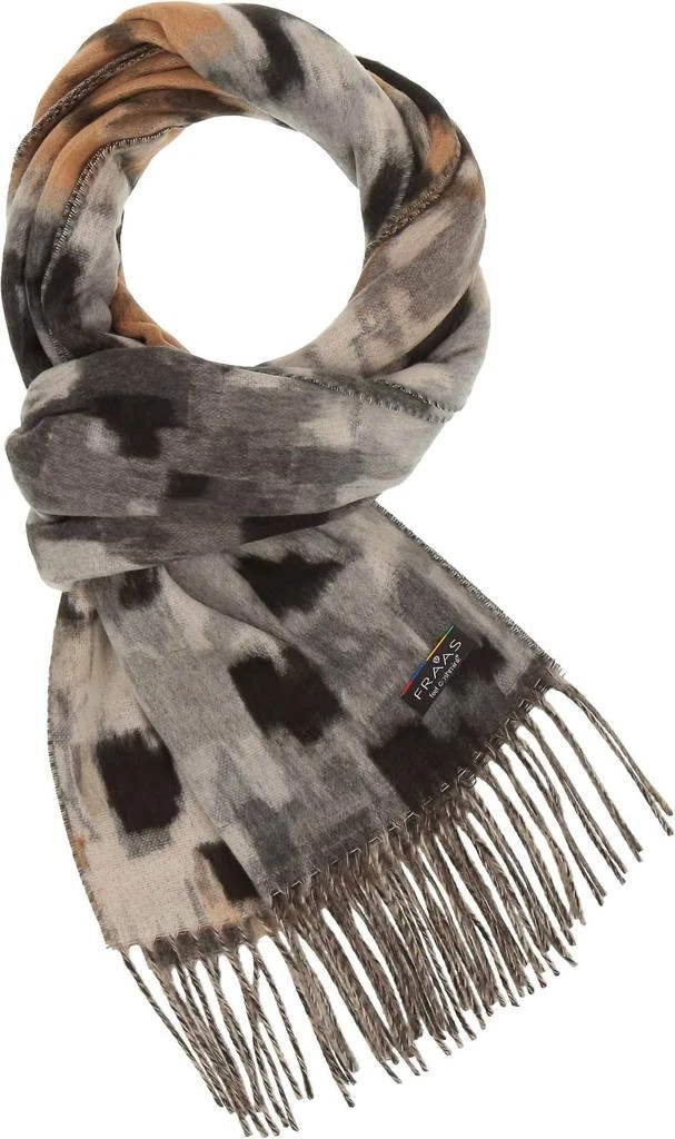 V. FRAAS V. Fraas - Women
s Abstract Houndstooth Cashmink Scarf 2