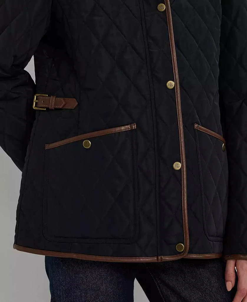 Lauren Ralph Lauren Women's Quilted Velboa-Lined Coat 4