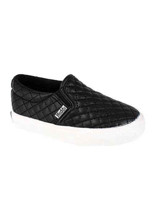 Mudd Toddler Girls Quilted Slip On Sneakers 1