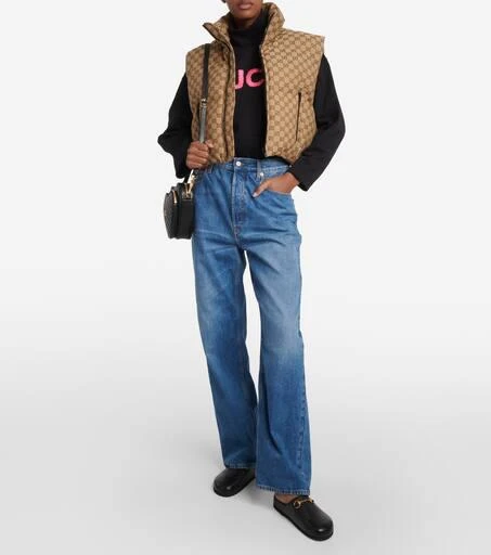 Gucci GG canvas puffer vest 2