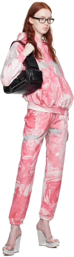 Praying Pink Garbage Sweatpants 4