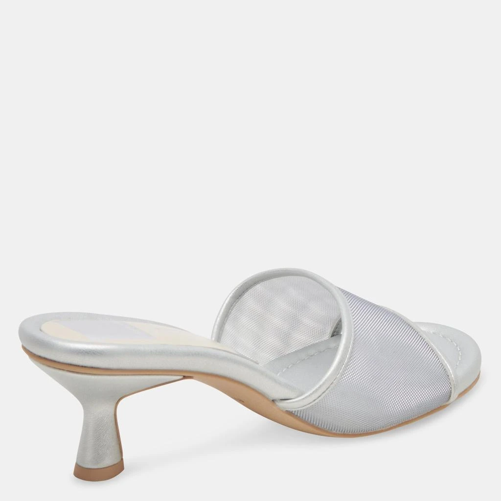 Dolce Vita Meeza Heels Silver Mesh 3
