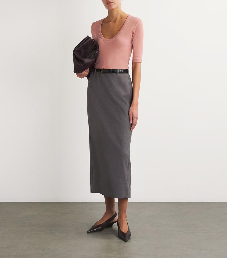 Tシャツ・カットソー FABIANA FILIPPI Women Tops JED214F399I963 825 Black Fabiana Filippi Jersey t-shirt | Black | FARFETCH