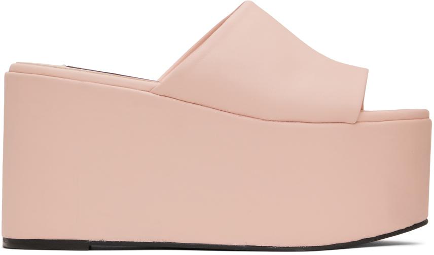 Simon Miller Pink Tommy Edition Platform Sandals