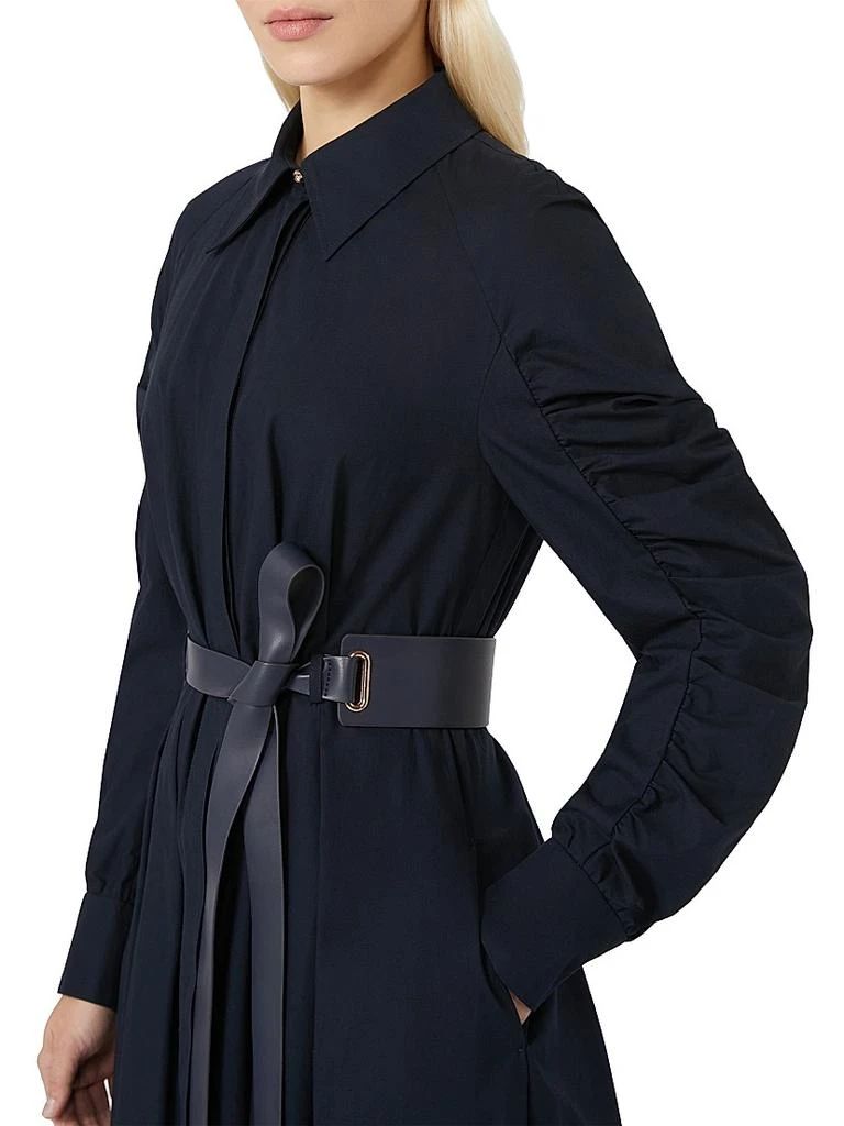 Max Mara Cotton Poplin Shirt Dress 5