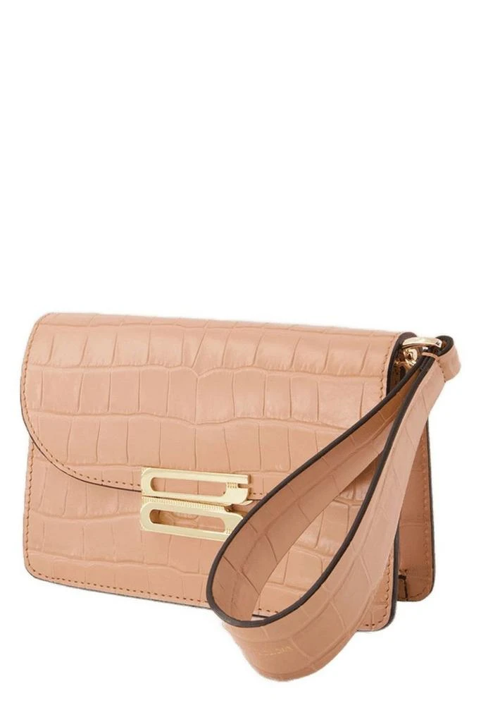 Victoria Beckham Victoria Beckham The Nano Dorian Logo Plaque Clutch Bag 3