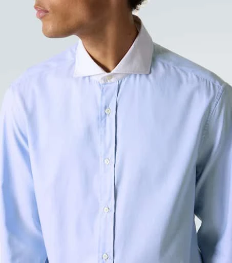 Brunello Cucinelli Cotton poplin shirt 6